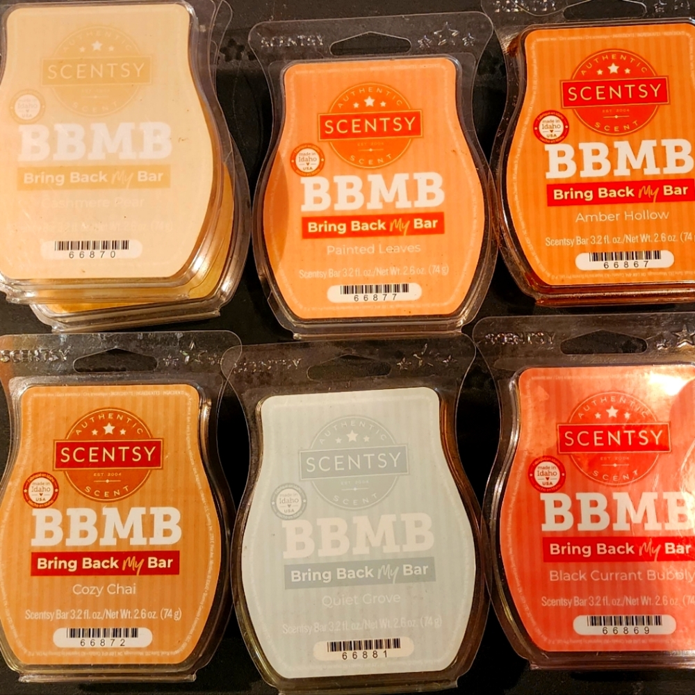 6 Scentsy wax bars